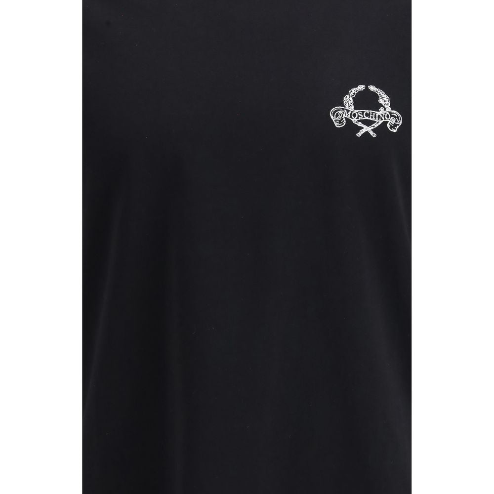 T-Shirt Moschino in cotone nero