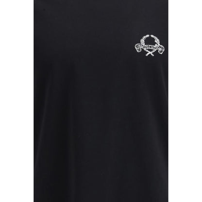 T-Shirt Moschino in cotone nero