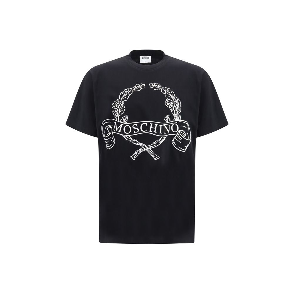 T-Shirt Moschino in cotone nero