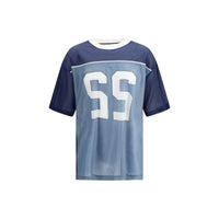 Moschino Tuta Sportiva Blu in Poliestere