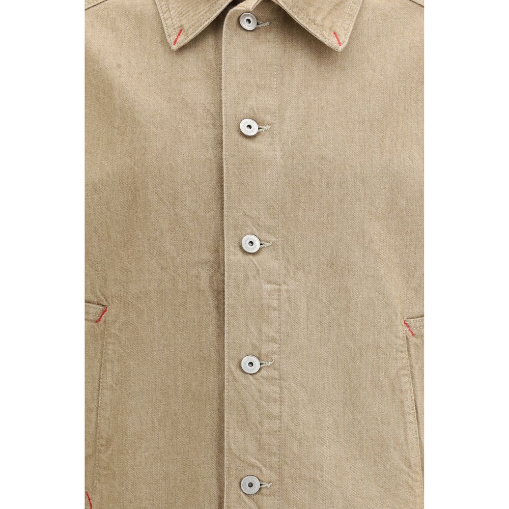 Veste en jean Jacquemus en coton beige