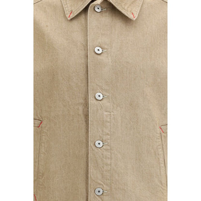 Veste en jean Jacquemus en coton beige