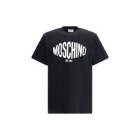 T-shirt Moschino en coton noir