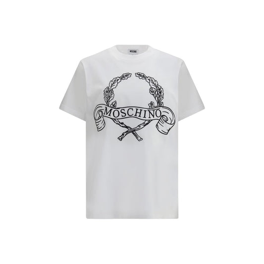 T-shirt Moschino in cotone bianco