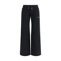 Pantaloni casual Off-White neri in cotone