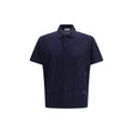 Polo Burberry en laine bleue