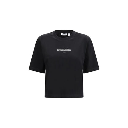 T-shirt Off-White in cotone nero