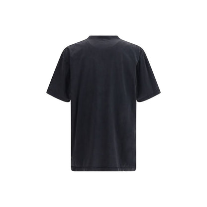 T-Shirt Balenciaga Nera in Cotone