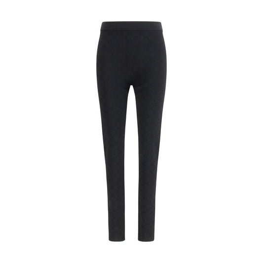 Gucci Leggings Neri in Viscosa