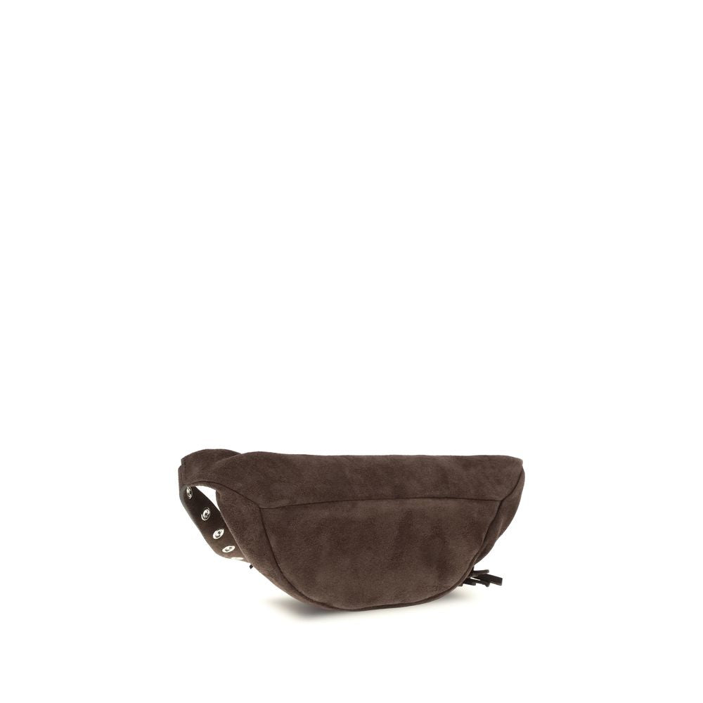 Sac bandoulière Valentino Garavani Bos Taurus en cuir de veau marron
