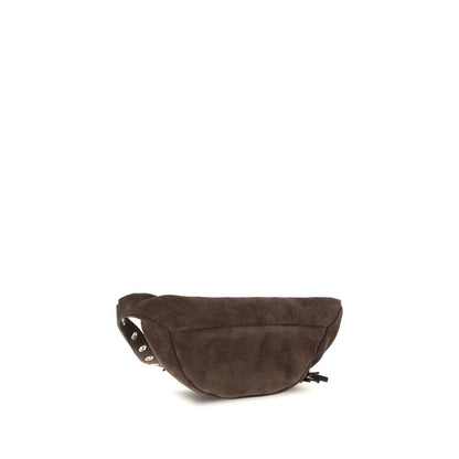 Sac bandoulière Valentino Garavani Bos Taurus en cuir de veau marron