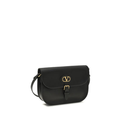 Sac bandoulière Valentino Garavani Bos Taurus en cuir de veau noir