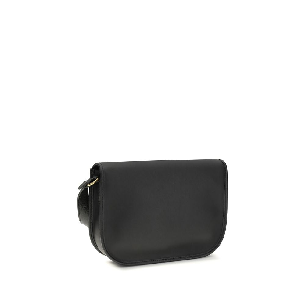 Sac bandoulière Valentino Garavani Bos Taurus en cuir de veau noir