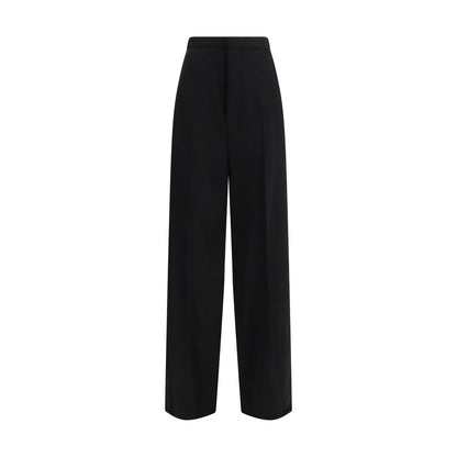 Pantalon de ville Balenciaga en coton noir