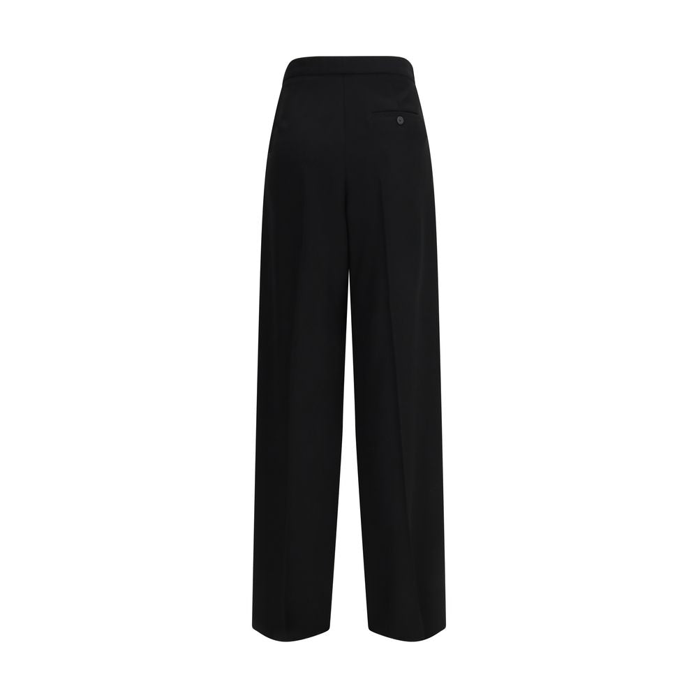 Pantalon de ville Balenciaga en coton noir