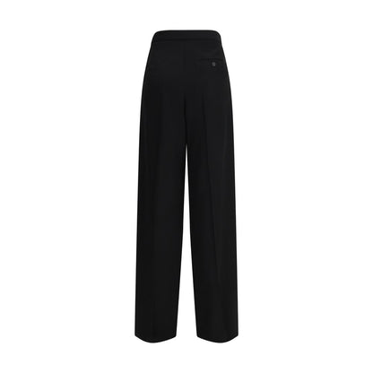 Pantalon de ville Balenciaga en coton noir