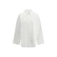 Camicia in cotone bianca Balenciaga