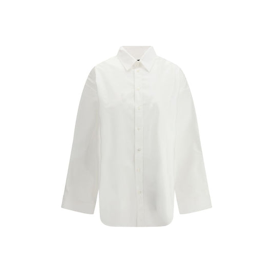 Camicia in cotone bianca Balenciaga