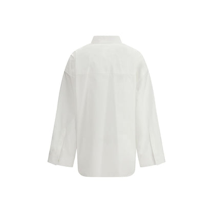 Camicia in cotone bianca Balenciaga