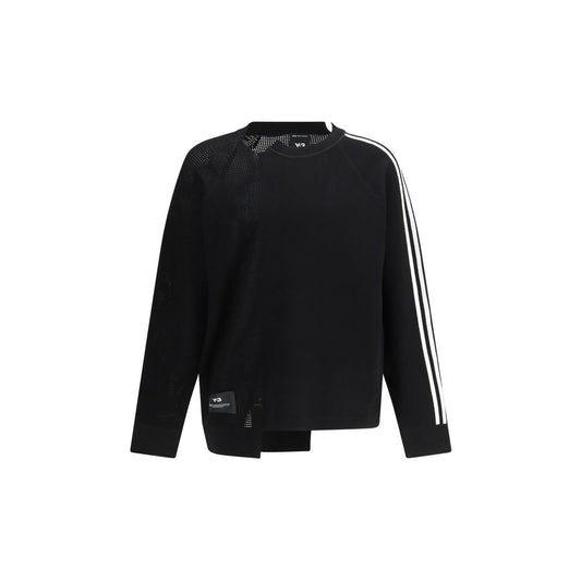 Felpa in viscosa nera Y-3