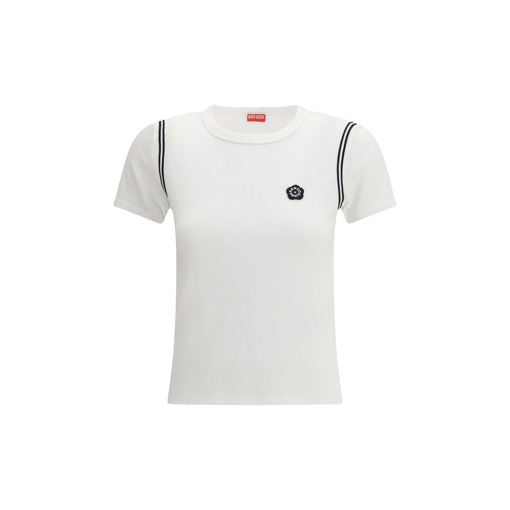 T-shirt bianca in cotone Kenzo