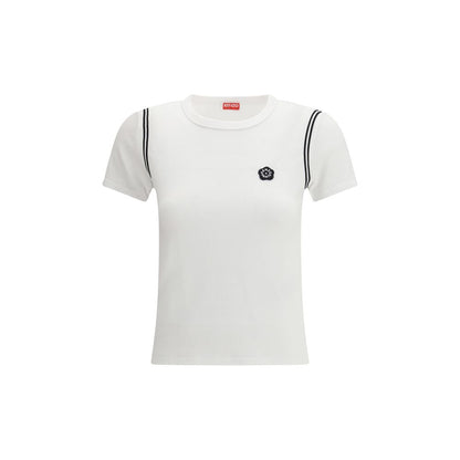 T-shirt bianca in cotone Kenzo