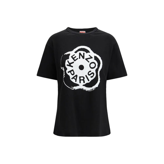 T-Shirt Nera in Cotone Kenzo
