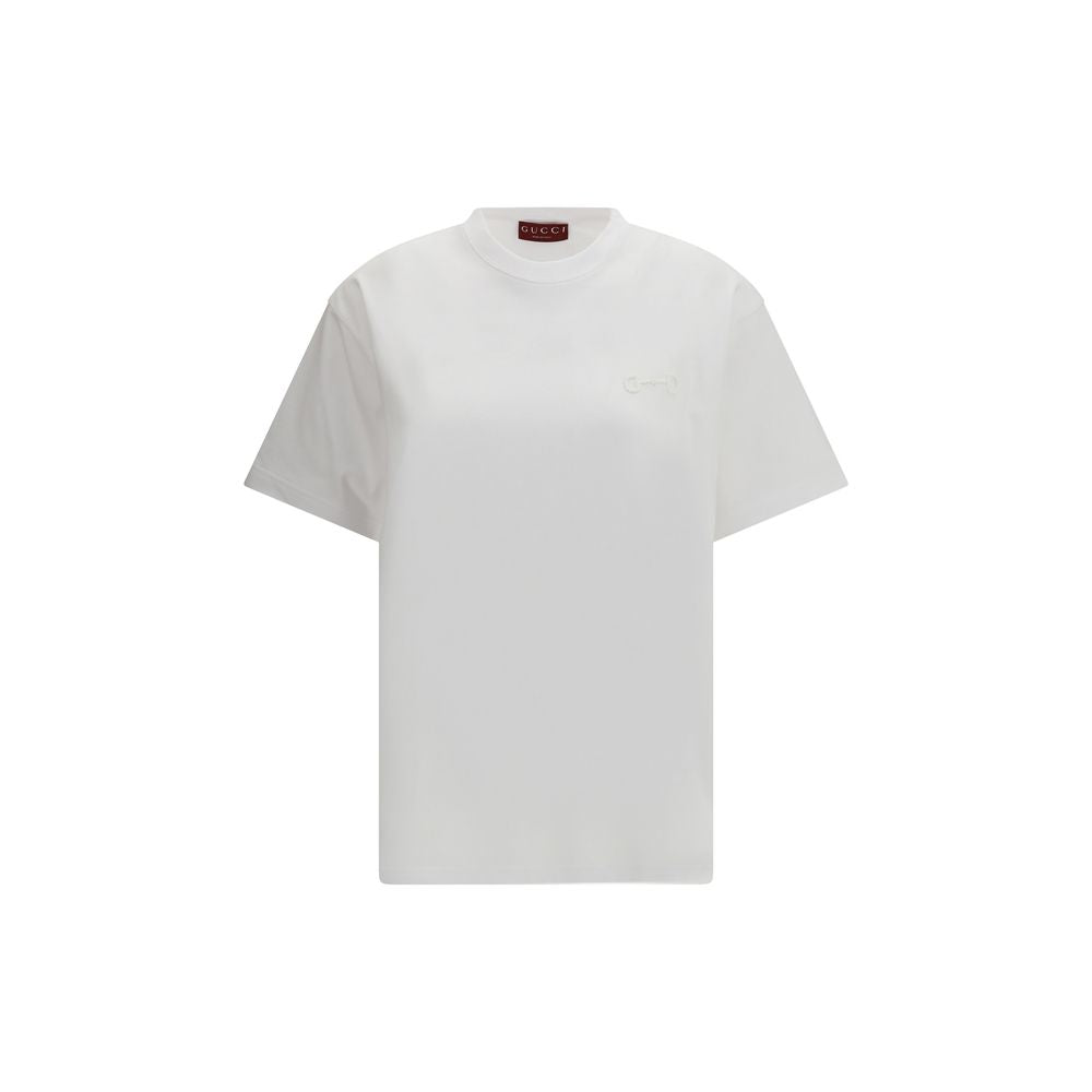 T-shirt Gucci in cotone bianco