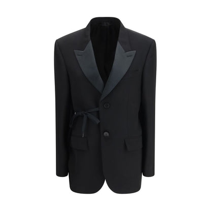 Cappotto in Lana Nero Balenciaga