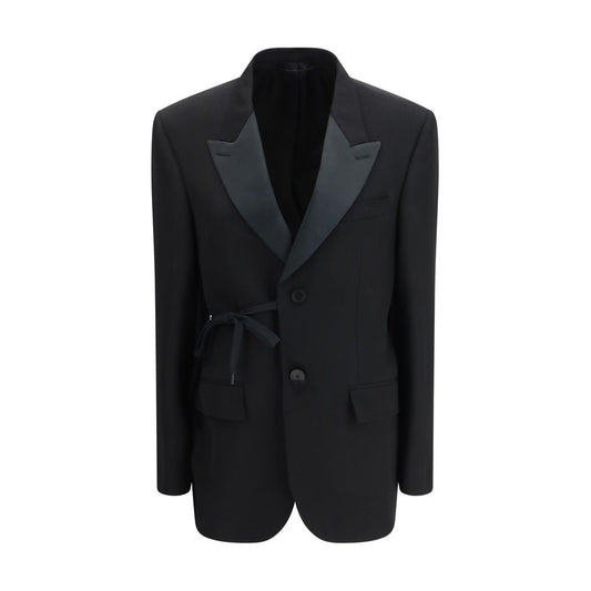 Cappotto in Lana Nero Balenciaga