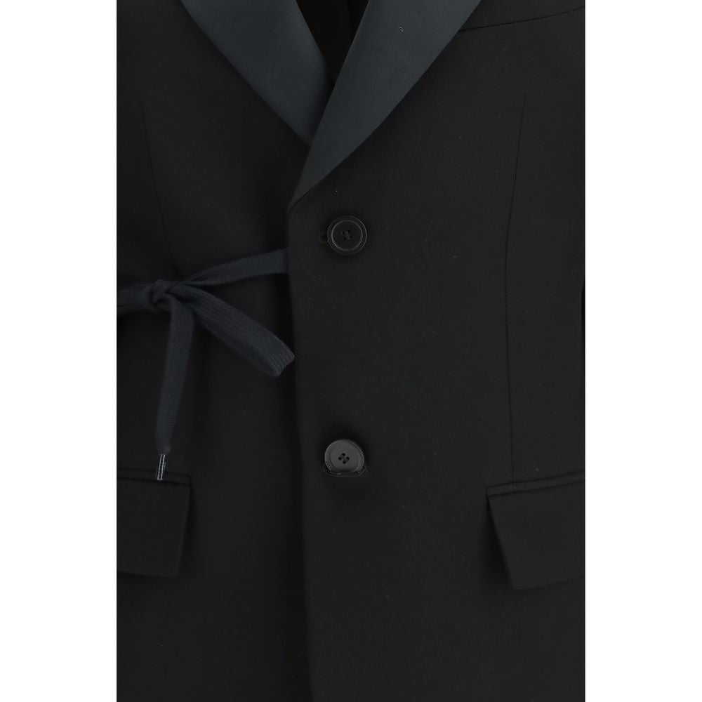 Cappotto in Lana Nero Balenciaga