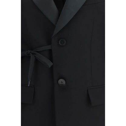 Cappotto in Lana Nero Balenciaga