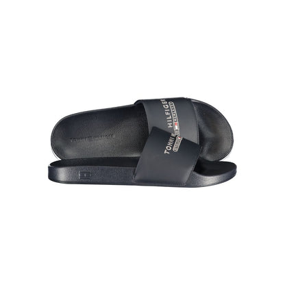Ciabatta da Uomo in Poliuretano Blu Tommy Hilfiger