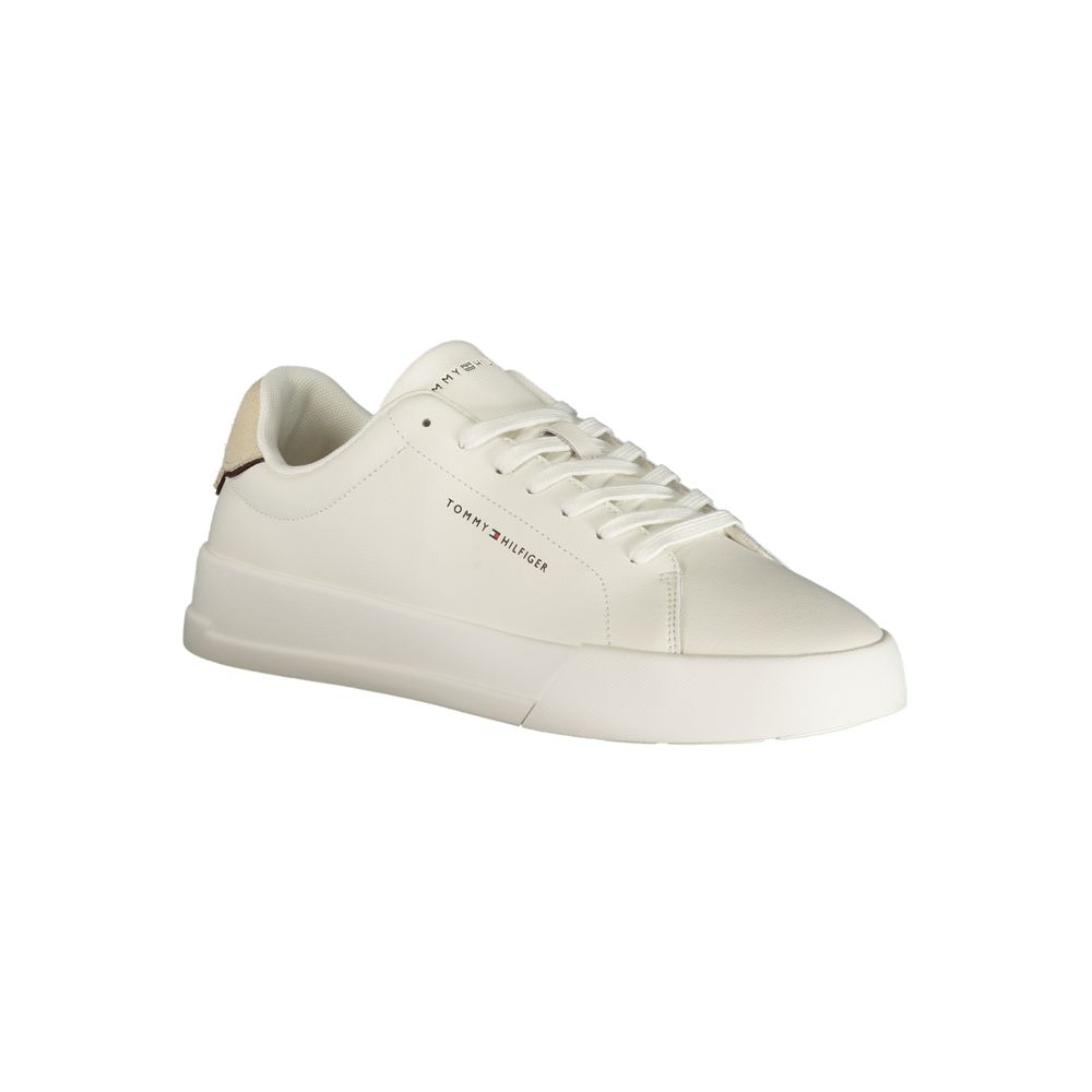 Baskets Tommy Hilfiger Bianco en polyuréthane pour homme