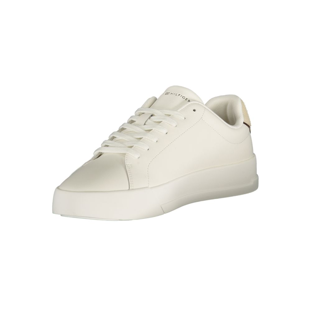 Baskets Tommy Hilfiger Bianco en polyuréthane pour homme