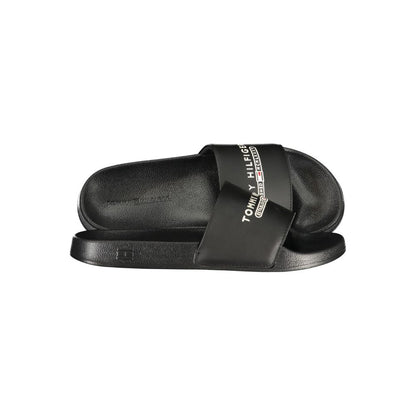 Pantoufles Tommy Hilfiger en polyuréthane noir pour homme