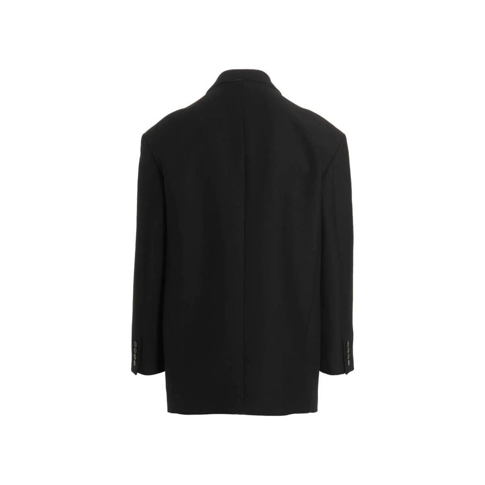 Blazer Valentino in seta nera