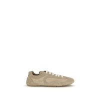 Prada Sneakers Sportive Beige in Agnello Ovis Aries Aries