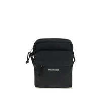 Balenciaga Borsa a Spalla Nera in Poliammide