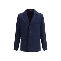 Cappotto Gucci in cotone blu