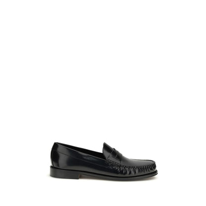 Mocassins à enfiler Tom Ford en cuir de veau noir Bos Taurus