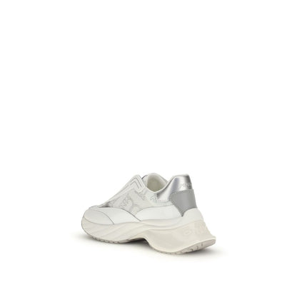 PINKO Sneakers Bos Taurus Chunky in pelle di vitello bianca