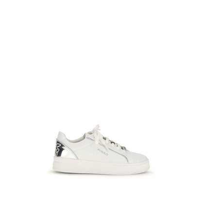 Baskets basses PINKO en cuir de veau blanc Bos Taurus