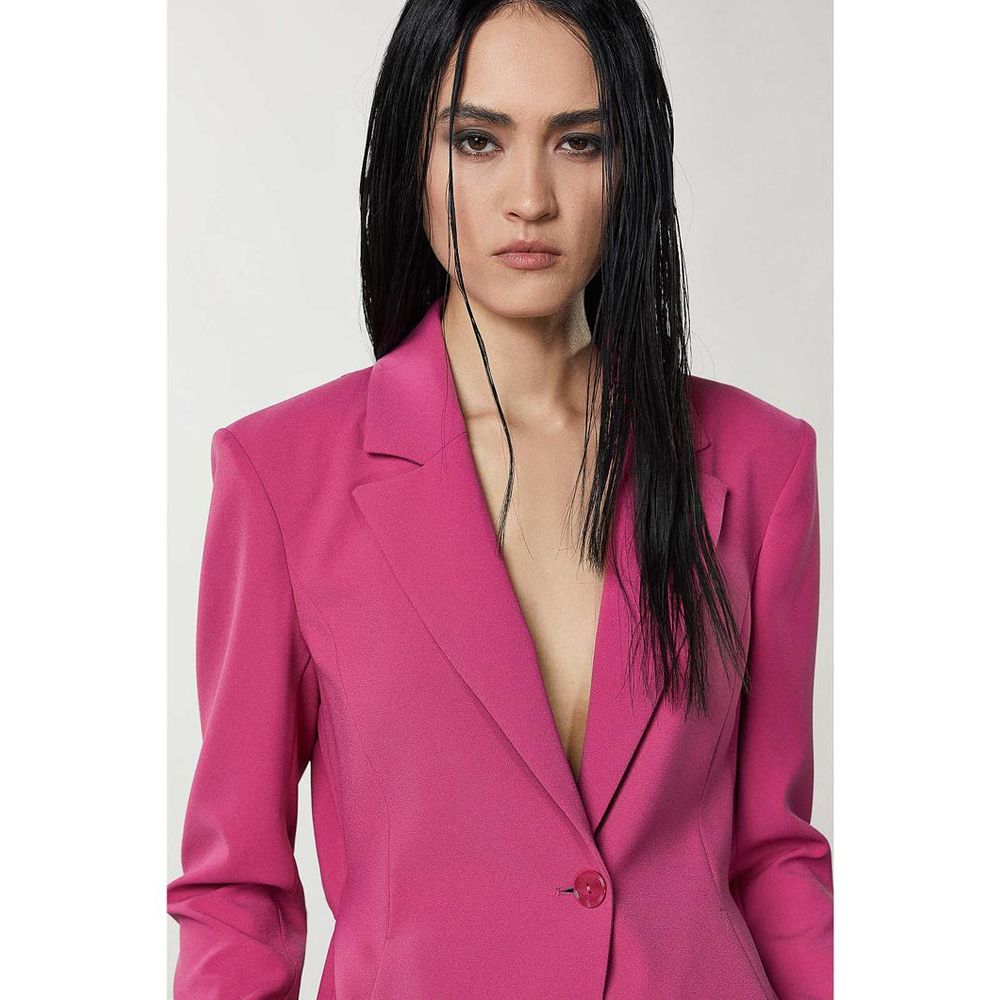 Patrizia Pepe fuxia Polyester Blazer