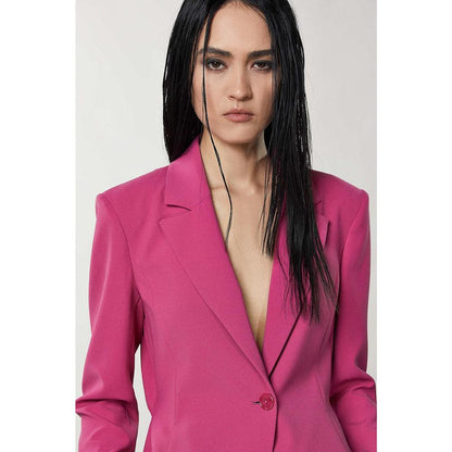 Patrizia Pepe fuxia Polyester Blazer