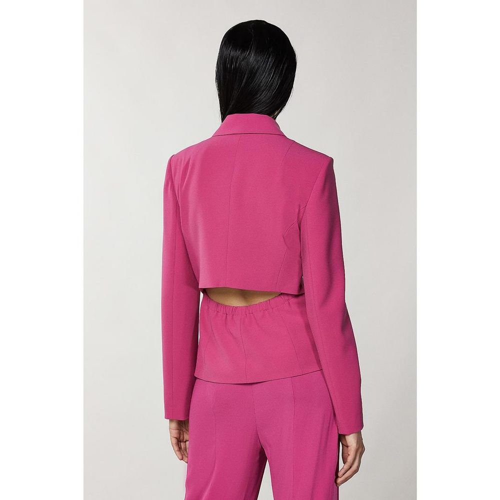 Patrizia Pepe fuxia Polyester Blazer