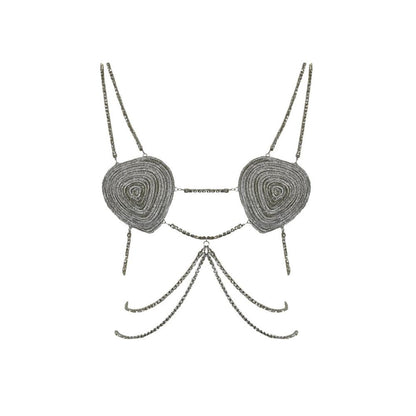 Patrizia Pepe Reggiseno Rame Bianco