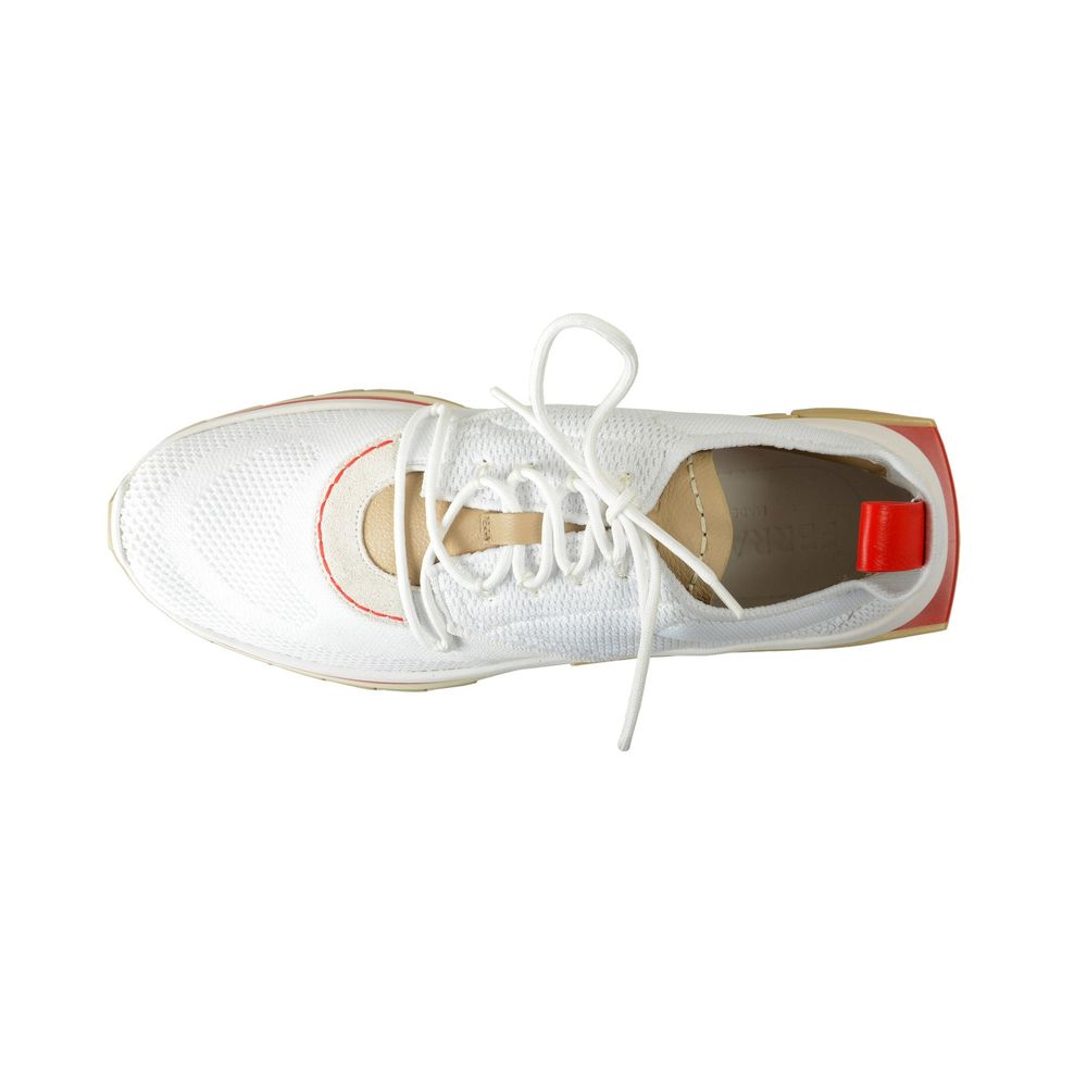 Baskets de sport Salvatore Ferragamo en tissu blanc