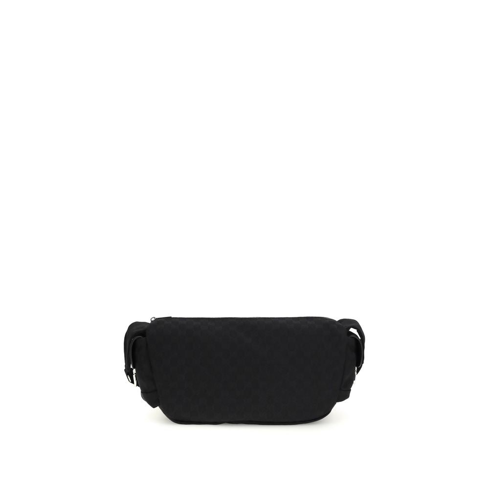 Borsa a tracolla Gucci in poliestere nero