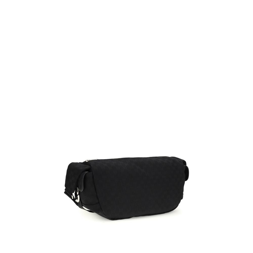 Borsa a tracolla Gucci in poliestere nero